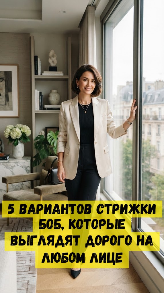 5 вариантов стрижки боб, которые выглядят дорого на любом лице