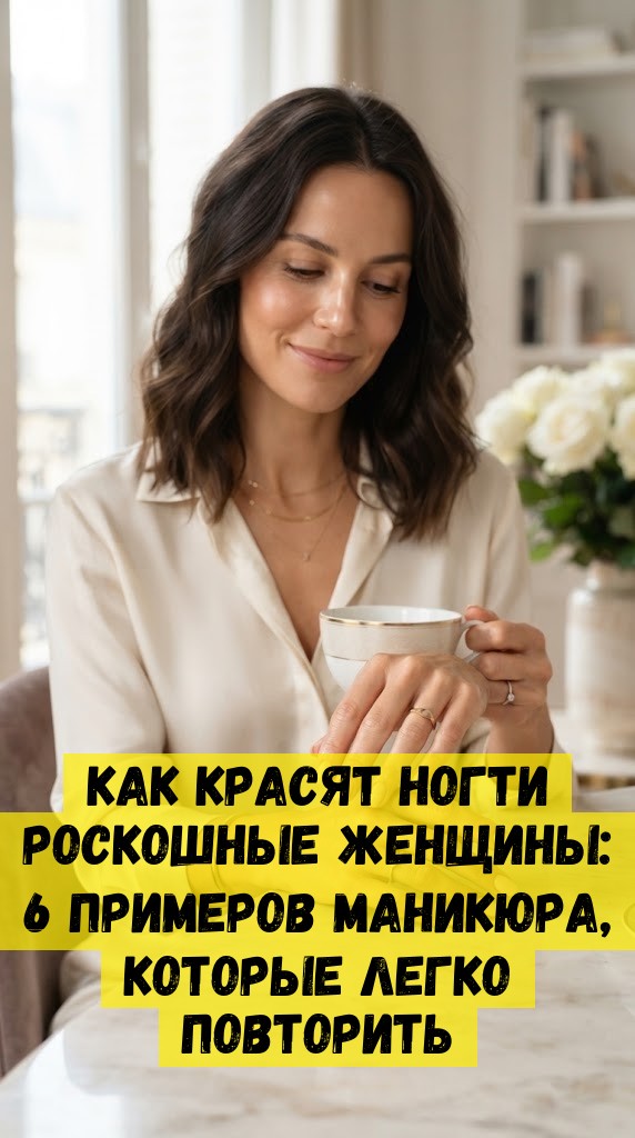 Как красят ногти роскошные женщины: 6 примеров маникюра, которые легко повторить