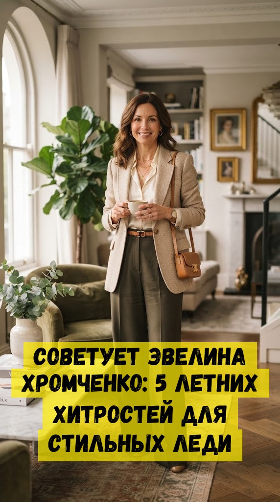 Советует Эвелина Хромченко: 5 летних хитростей для стильных леди
