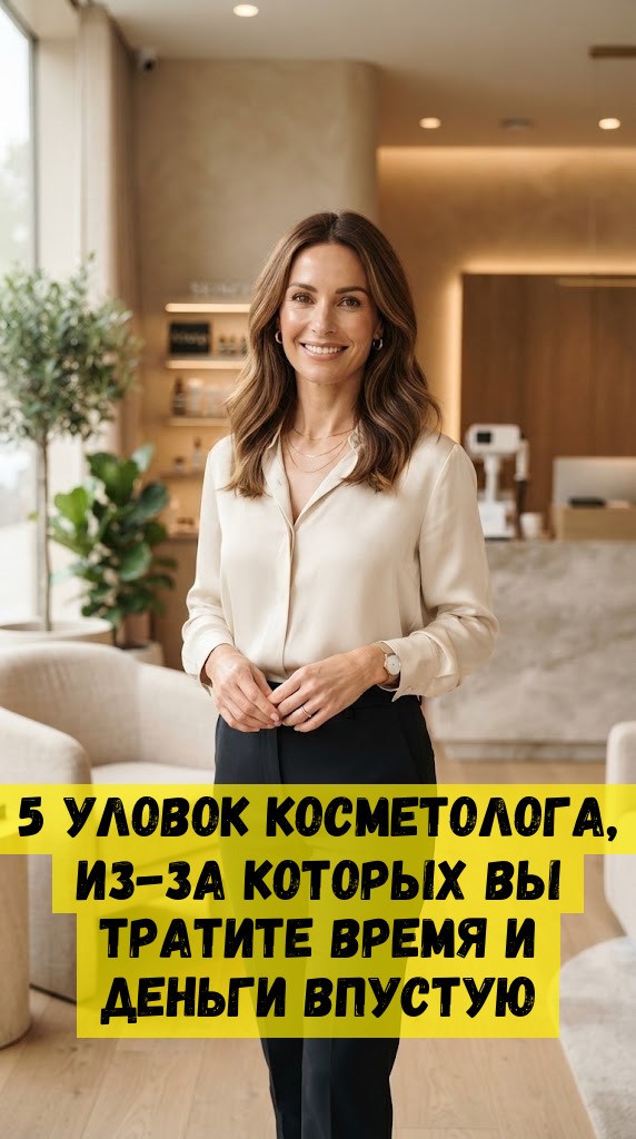 5 уловок косметолога, из-за которых вы тратите время и деньги впустую