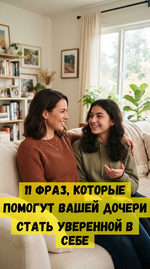 11 фраз, которые помогут вашей дочери стать уверенной в себе