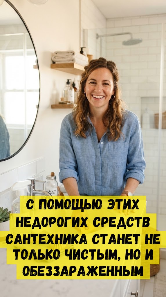 С помощью этих недорогих средств сантехника станет не только чистым, но и обеззараженным