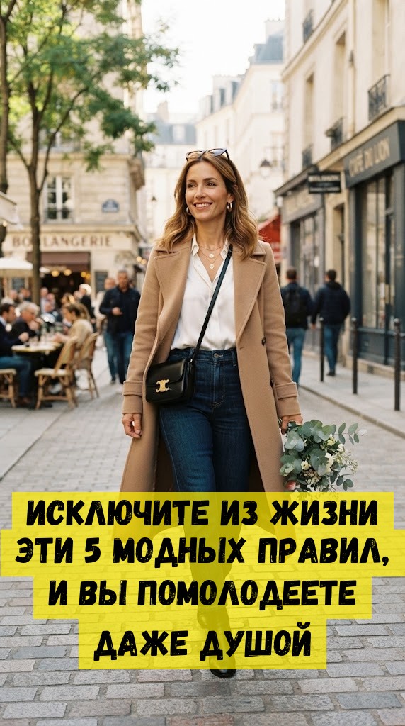 Исключите из жизни эти 5 модных правил, и вы помолодеете даже душой