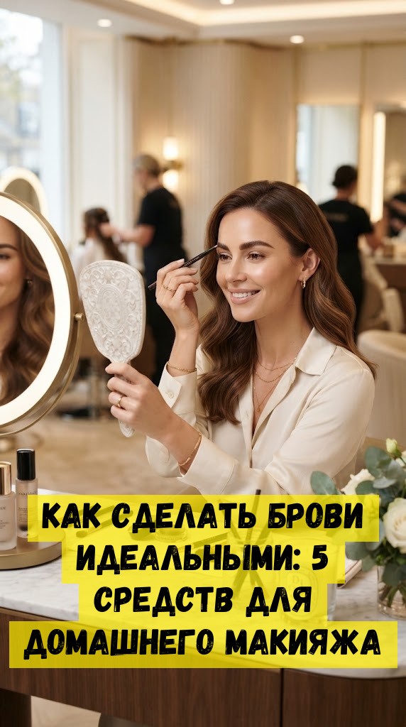 Как сделать брови идеальными: 5 средств для домашнего макияжа