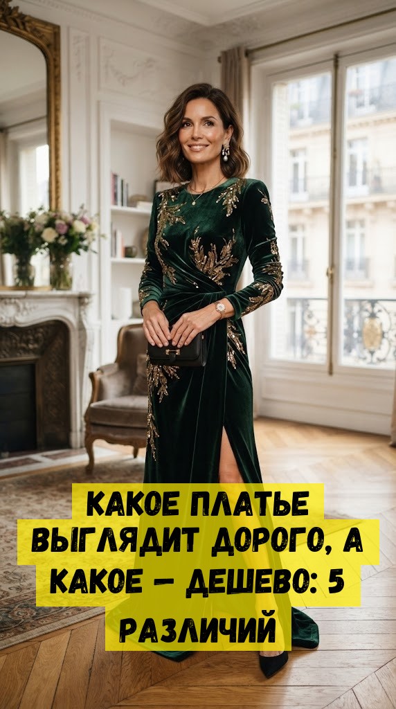 Какое платье выглядит дорого, а какое &mdash; дешево: 5 различий
