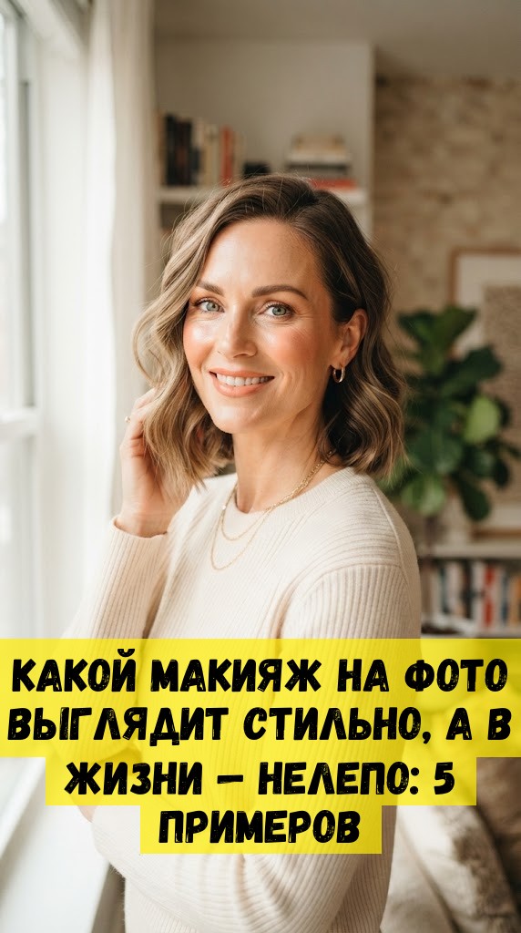Какой макияж на фото выглядит стильно, а в жизни &mdash; нелепо: 5 примеров