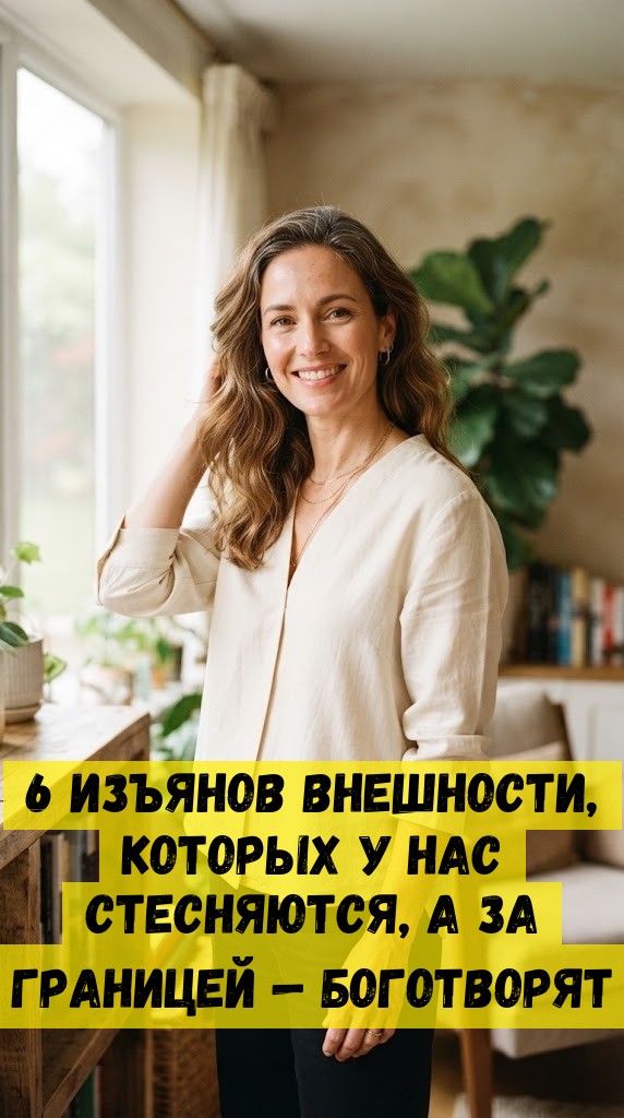 6 изъянов внешности, которых у нас стесняются, а за границей &mdash; боготворят