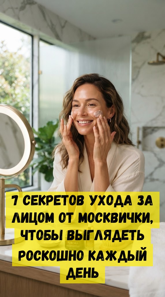 7 секретов ухода за лицом от москвички, чтобы выглядеть роскошно каждый день