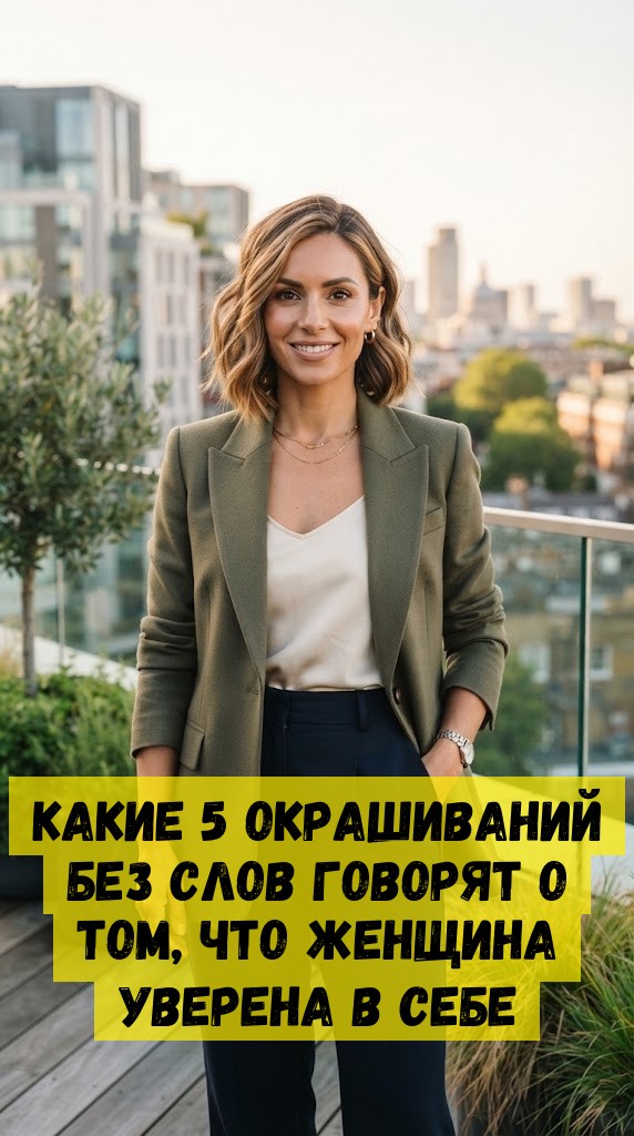 Какие 5 окрашиваний без слов говорят о том, что женщина уверена в себе