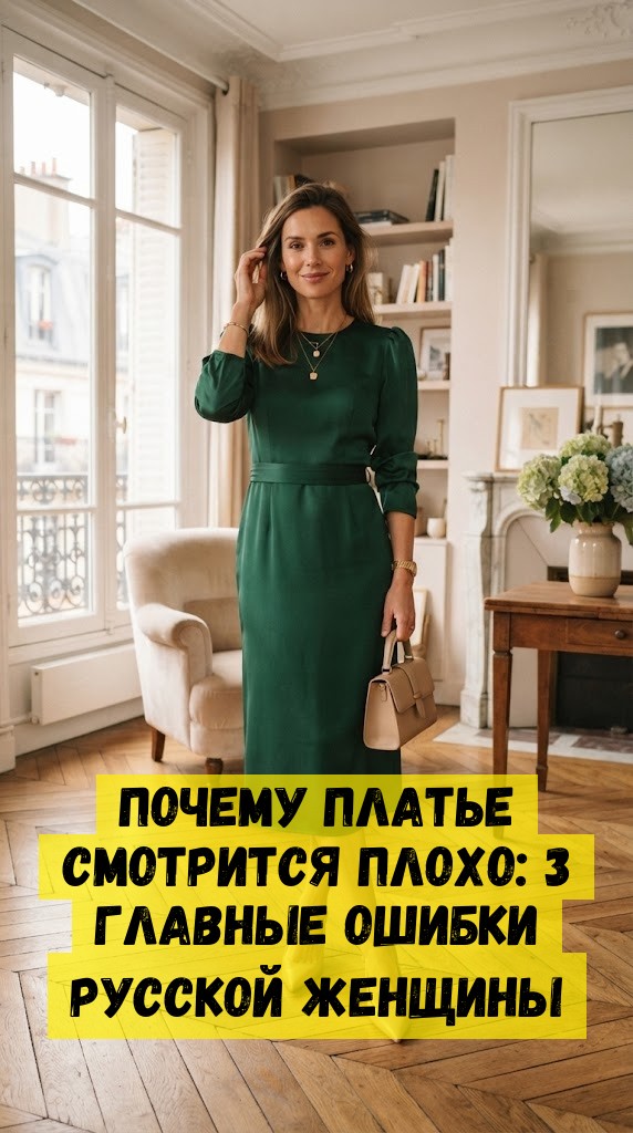 Почему платье смотрится плохо: 3 главные ошибки русской женщины