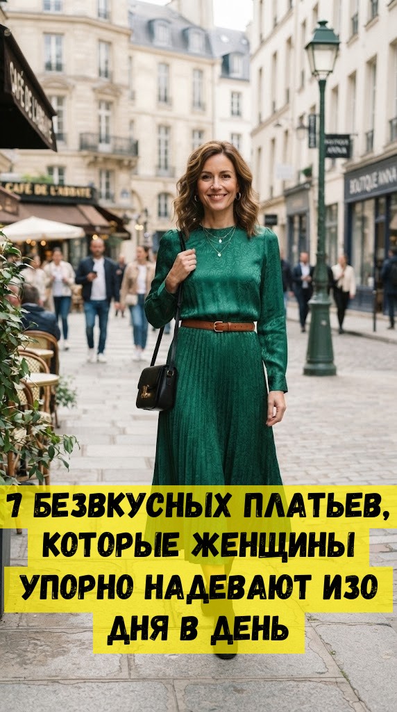 7 безвкусных платьев, которые женщины упорно надевают изо дня в день