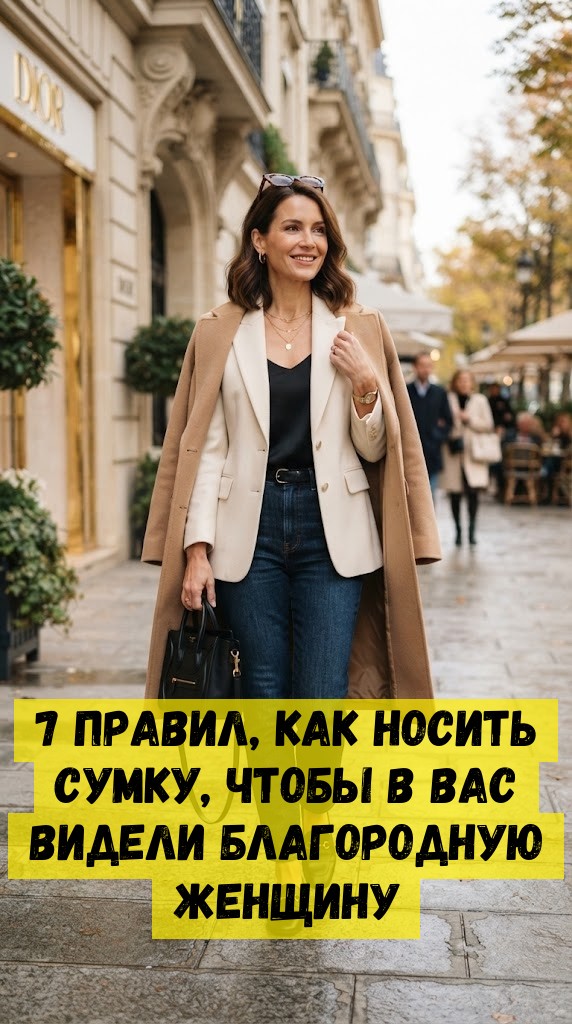 7 правил, как носить сумку, чтобы в вас видели благородную женщину 7 правил, как носить сумку, чтобы в вас видели благородную женщину
