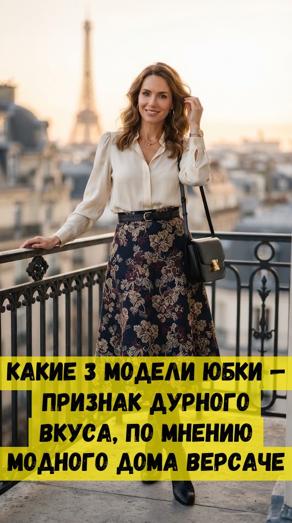 Какие 3 модели юбки&nbsp;&mdash; признак дурного вкуса, по мнению модного дома Версаче