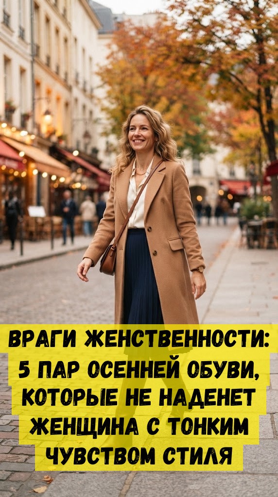 Враги женственности: 5 пар осенней обуви, которые не наденет женщина с тонким чувством стиля