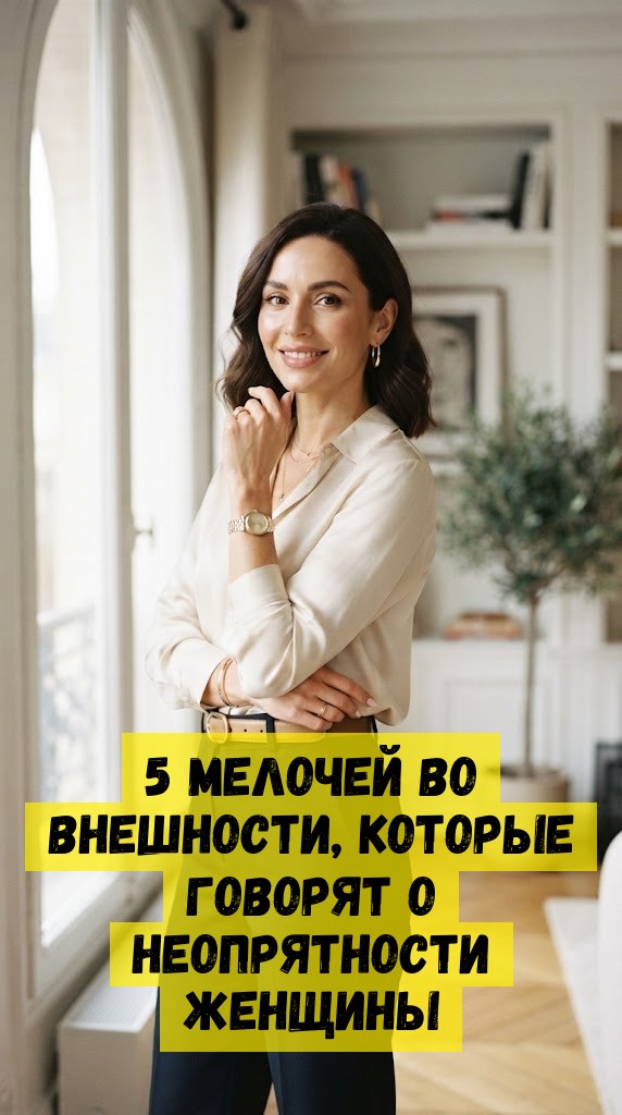 5 мелочей во внешности, которые говорят о неопрятности женщины