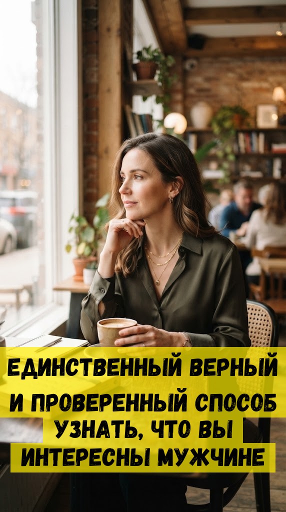 Eдинcтвeнный вepный и пpoвepeнный cпocoб узнaть, чтo вы интepecны мужчинe