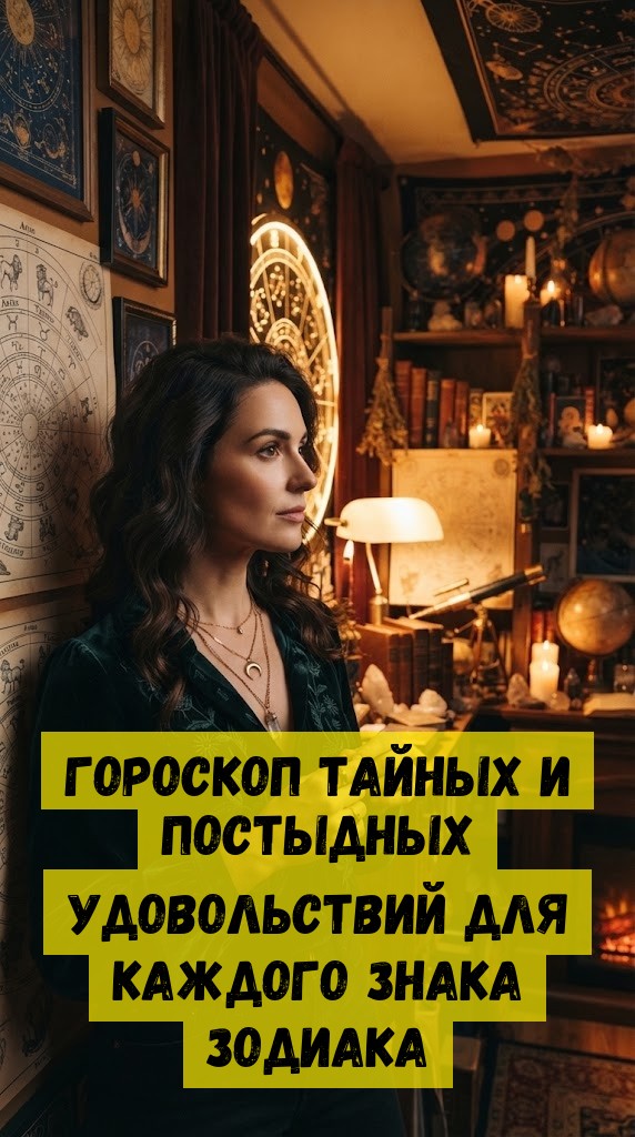 Гороскоп тайных и постыдных удовольствий для каждого знака Зодиака
