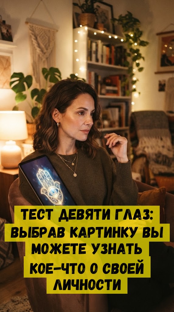 Тест девяти глаз: выбрав картинку Вы можете узнать кое-что о своей личности