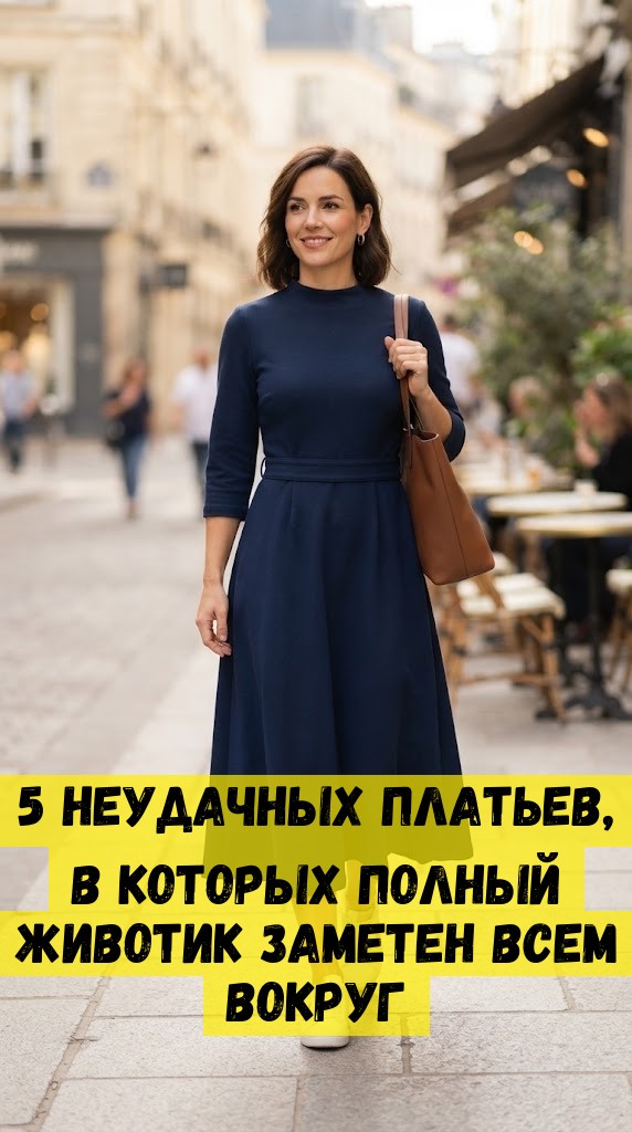 5 неудачных платьев, в которых полный животик заметен всем вокруг