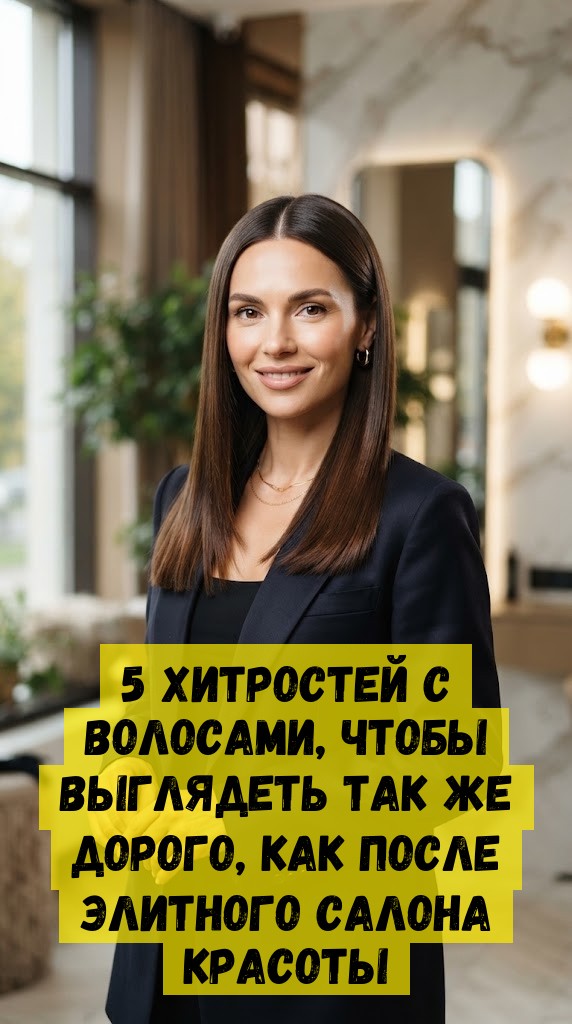 5 хитростей с волосами, чтобы выглядеть так же дорого, как после элитного салона красоты
