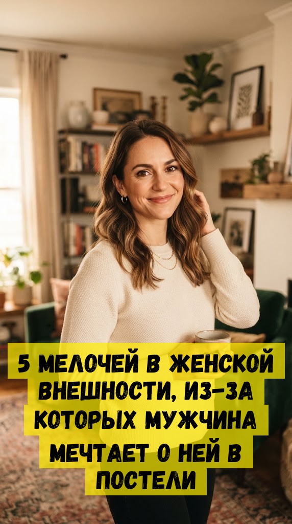 5 мелочей в женской внешности, из-за которых мужчина мечтает о ней в постели