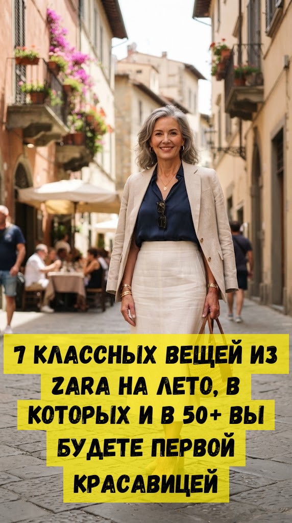 7 классных вещей из Zara на лето, в которых и в 50+ вы будете первой красавицей