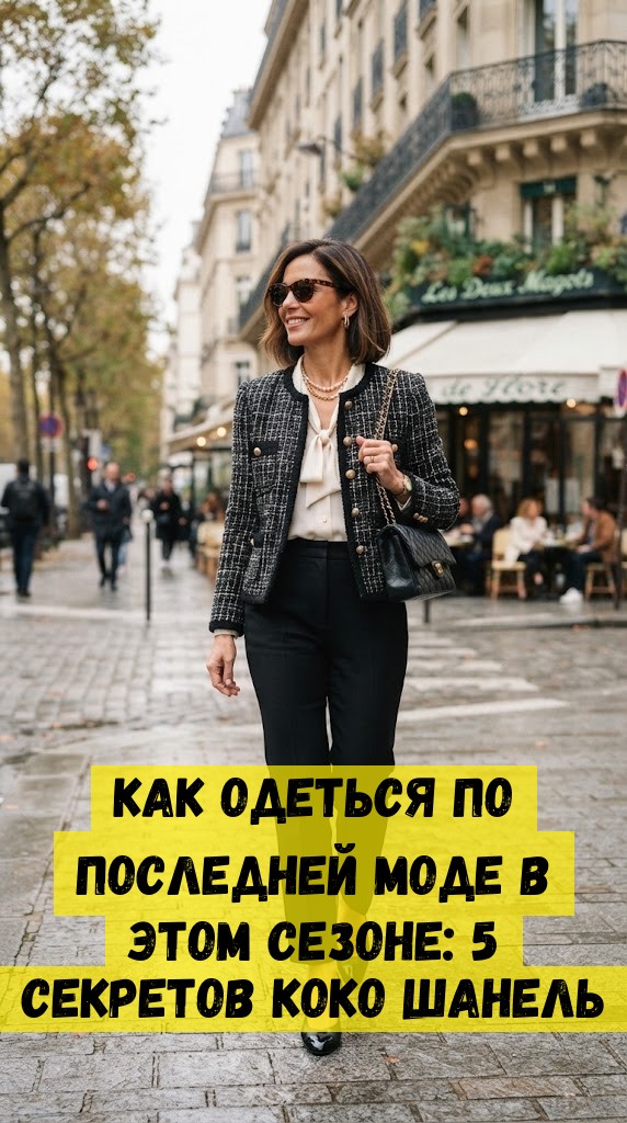 Как одеться по последней моде в этом сезоне: 5 секретов Коко Шанель