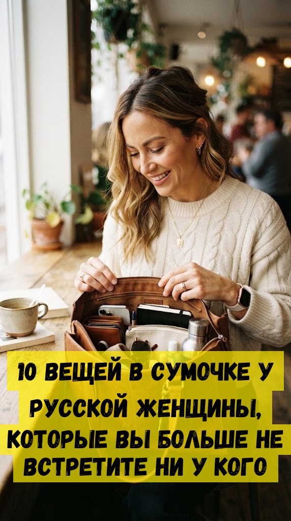 10 вещей в сумочке у русской женщины, которые вы больше не встретите ни у кого