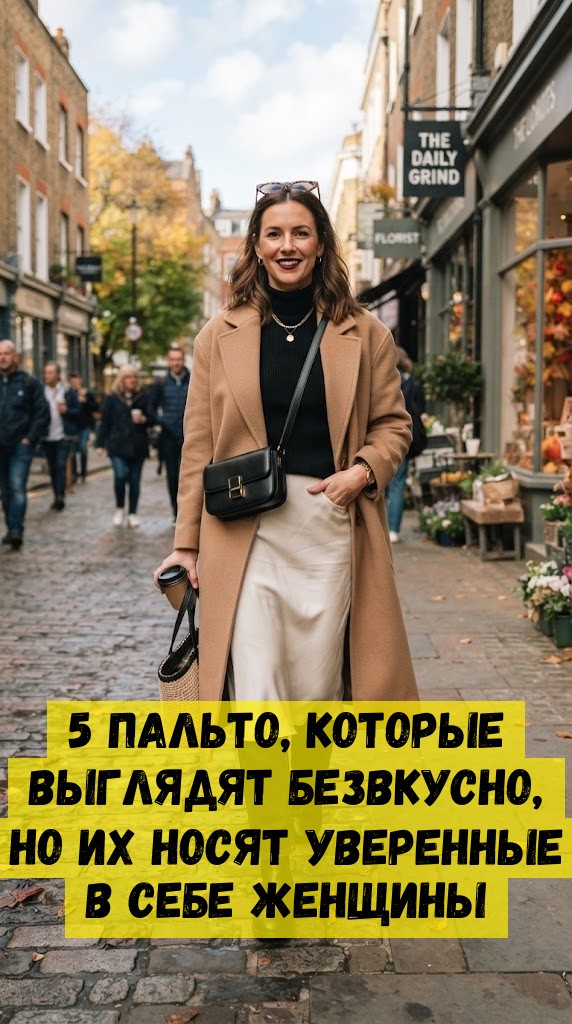 5 пальто, которые выглядят безвкусно, но их носят уверенные в себе женщины 5 пальто, которые выглядят безвкусно, но их носят уверенные в себе женщины