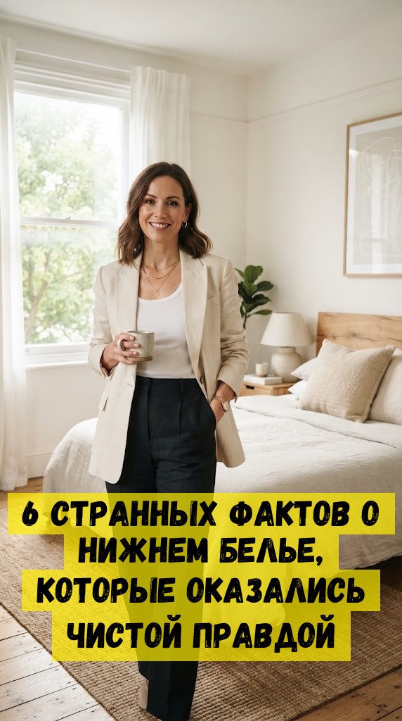 6 странных фактов о нижнем белье, которые оказались чистой правдой