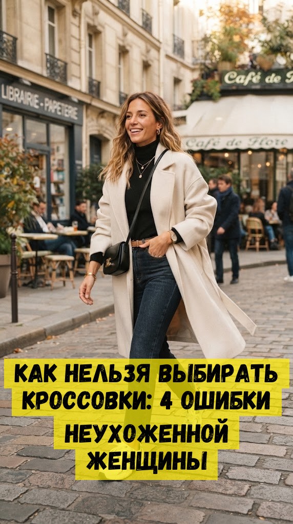 Как нельзя выбирать кроссовки: 4 ошибки неухоженной женщины