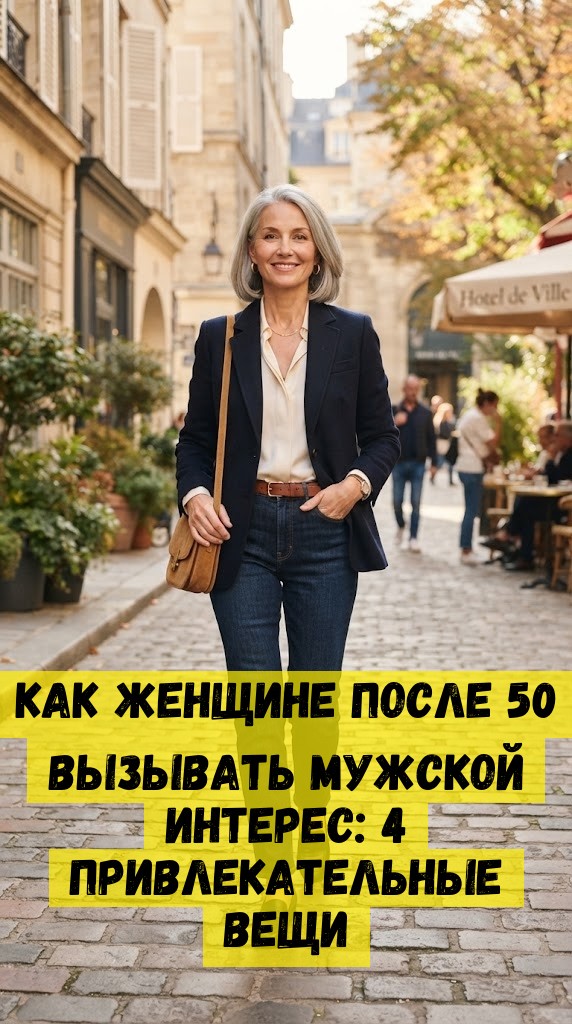 Как женщине после 50 вызывать мужской интерес: 4 привлекательные вещи