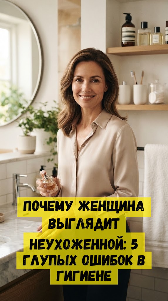 Почему женщина выглядит неухоженной: 5 глупых ошибок в гигиене