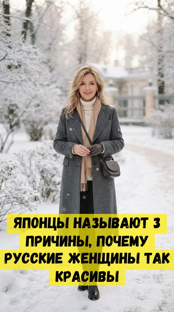 Японцы называют 3 причины, почему русские женщины так красивы