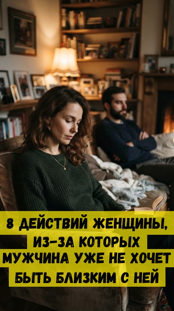 8 действий женщины, из-за которых мужчина уже не хочет быть близким с ней