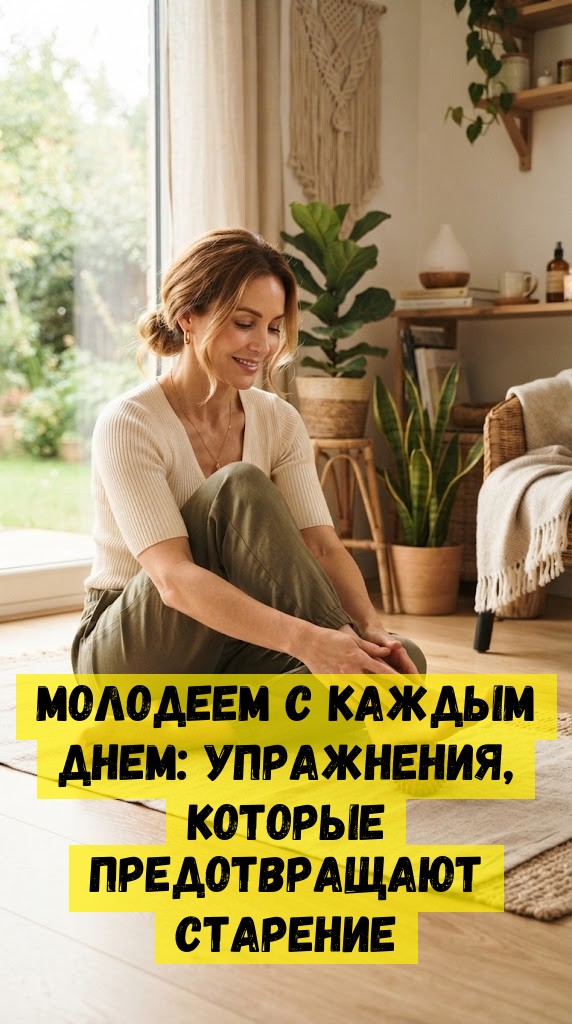 Молодеем с каждым днем: Упражнения, которые предотвращают старение