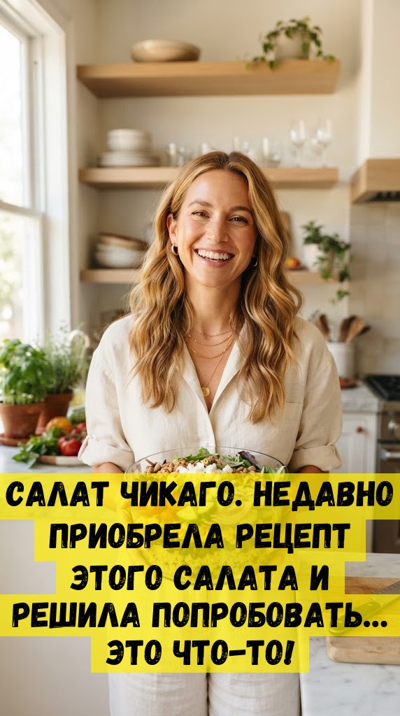 Салат Чикаго. Недавно приобрела рецепт этого салата и решила попробовать&hellip; это что-то!