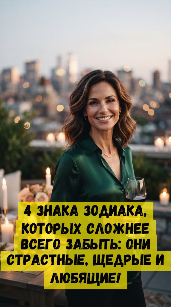4 Знака Зодиака, которых сложнее всего забыть: они страстные, щедрые и любящие!