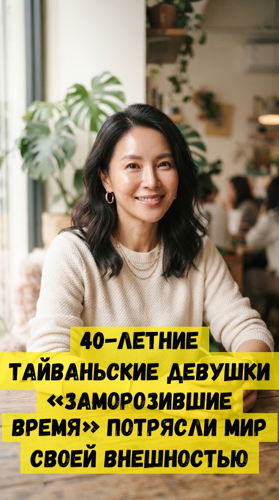 40-летние Тайваньские девушки &laquo;заморозившие время&raquo; потрясли мир своей внешностью