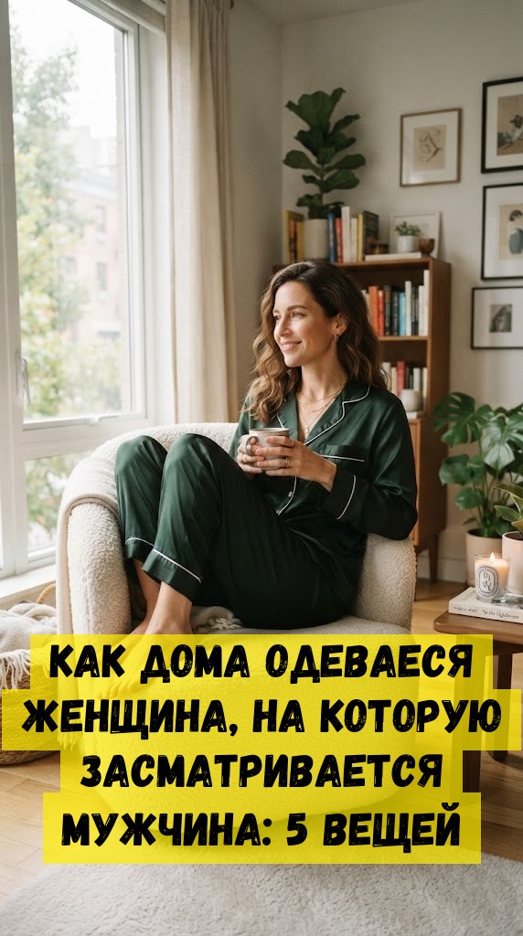 Как дома одеваеся женщина, на которую засматривается мужчина: 5 вещей