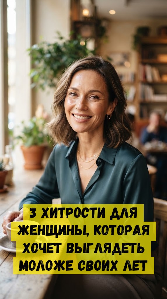 3 хитрости для женщины, которая хочет выглядеть моложе своих лет 3 хитрости для женщины, которая хочет выглядеть моложе своих лет