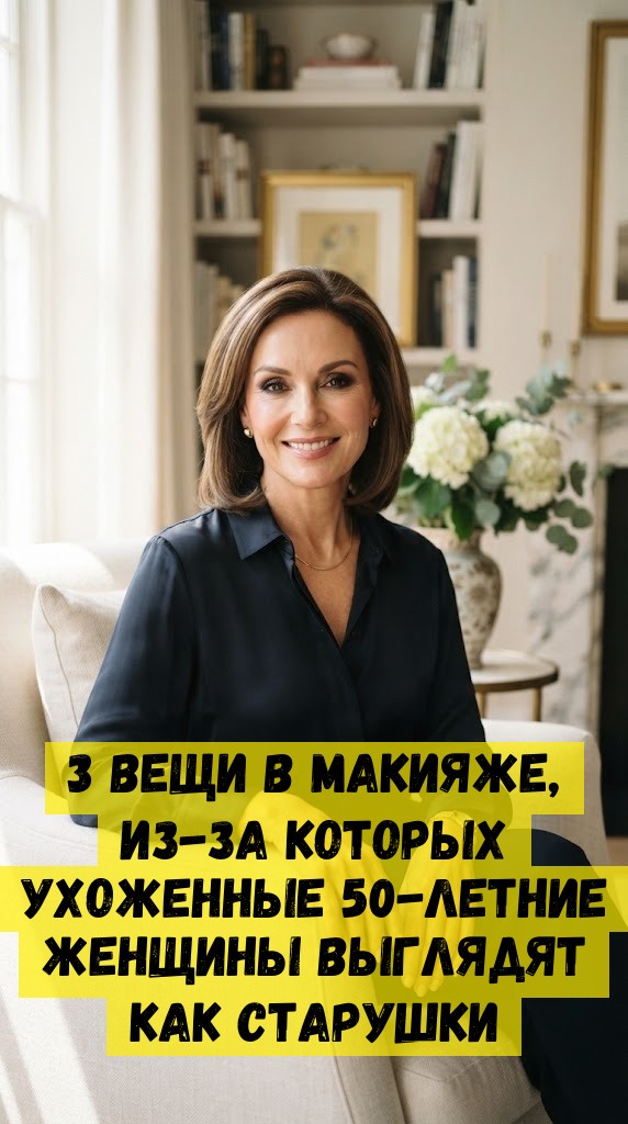 3 вещи в макияже, из-за которых ухоженные 50-летние женщины выглядят как старушки