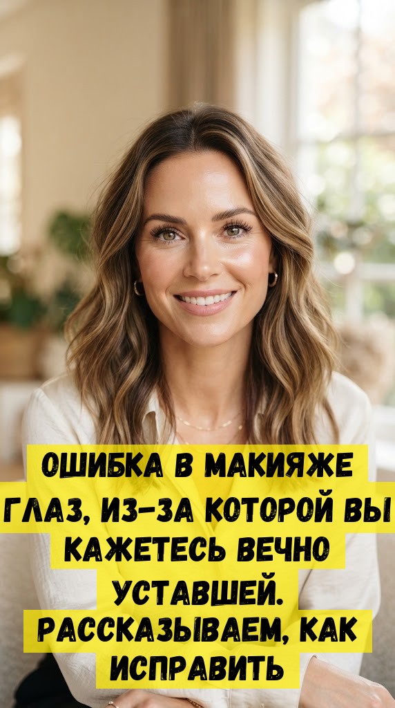 Ошибка в макияже глаз, из-за которой вы кажетесь вечно уставшей. Рассказываем, как исправить