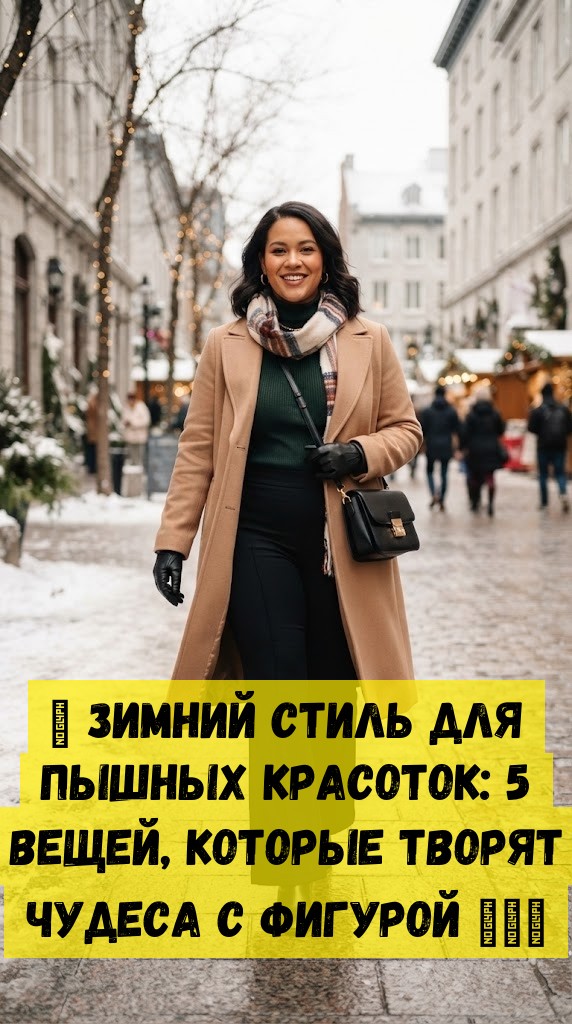 🔥 Зимний стиль для пышных красоток: 5 вещей, которые творят чудеса с фигурой 💃❄️