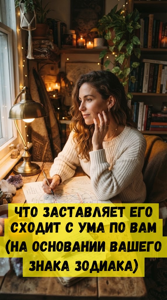 Что заставляет его сходит с ума по вам (на основании вашего знака Зодиака)