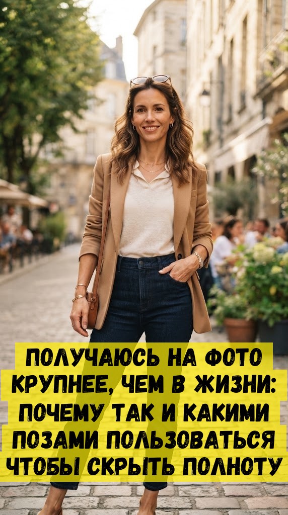 Получаюсь на фото крупнее, чем в жизни: почему так и какими позами пользоваться чтобы скрыть полноту