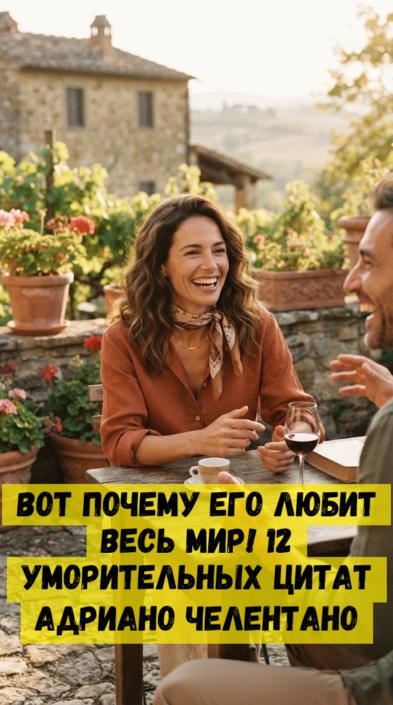 Вот почему его любит весь мир! 12 уморительных цитат Адриано Челентано
