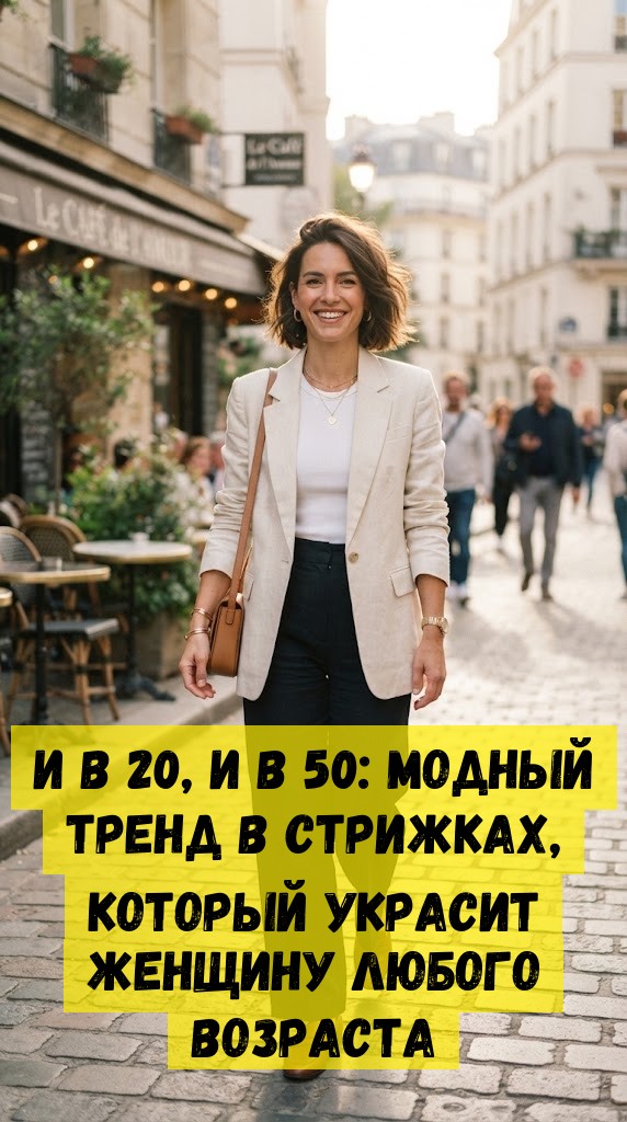 И в 20, и в 50: модный тренд в стрижках, который украсит женщину любого возраста