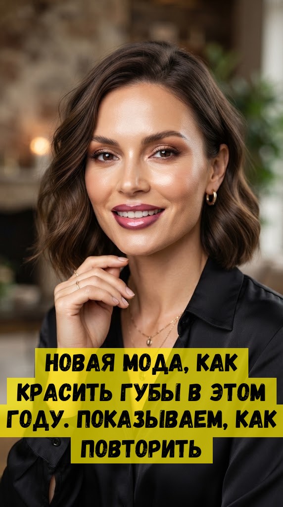 Новая мода, как красить губы в этом году. Показываем, как повторить