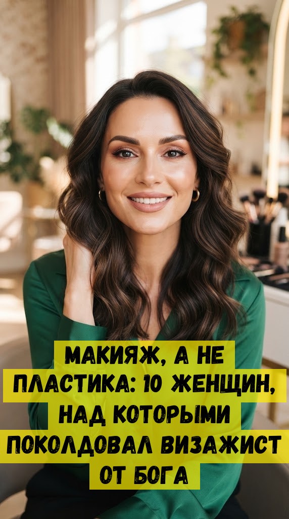 Макияж, а не пластика: 10 женщин, над которыми поколдовал визажист от бога